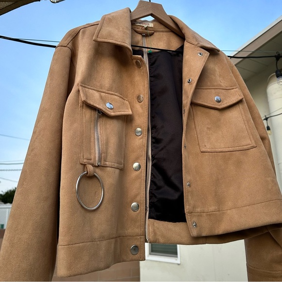 Eggie Shop Suede Jacket - Size Medium - Picture 3 of 8
